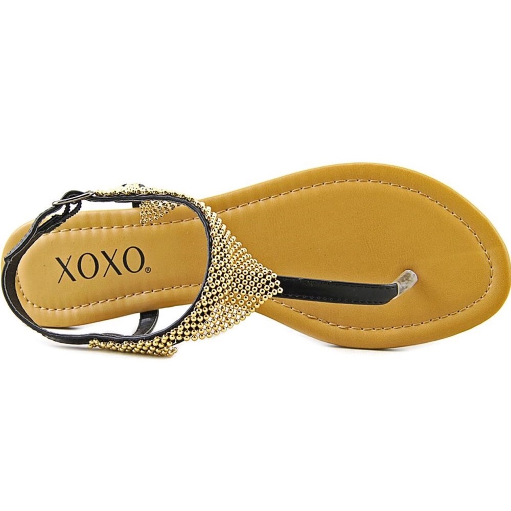 CUTE XOXO Tadi Women  Black Slingback Sandal